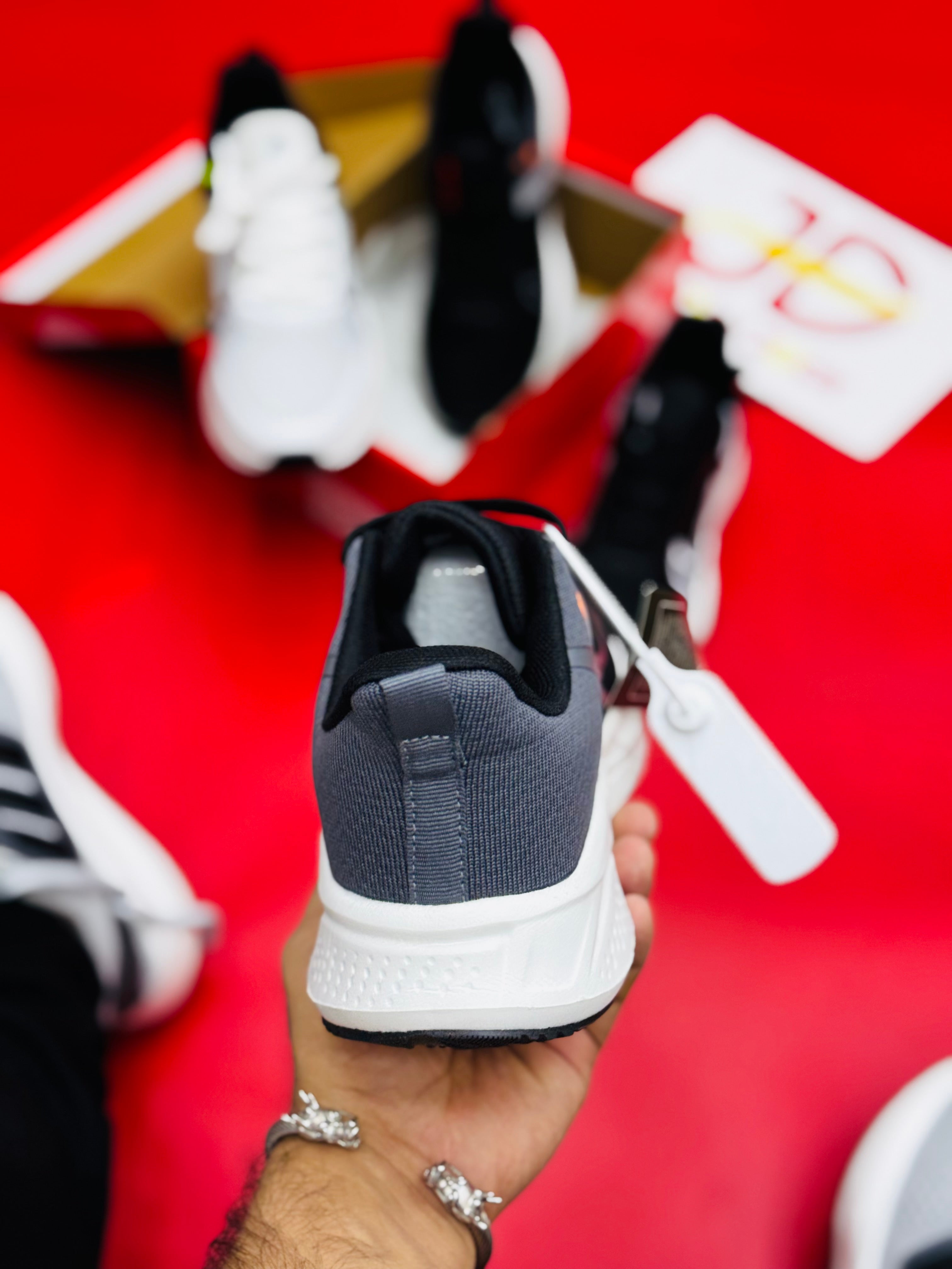 NK Air Zoom Flyknit Lunar 3 WHITE/BLACK GRAY