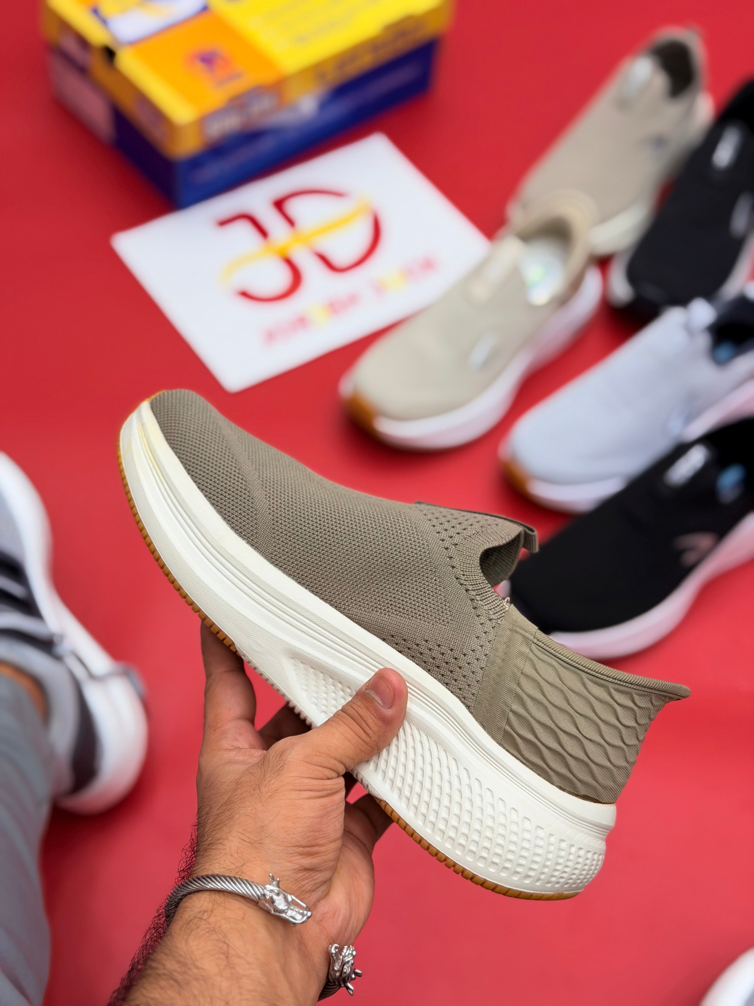 LET'S GO SLIP-INS MEMORY FOAM KHAKI