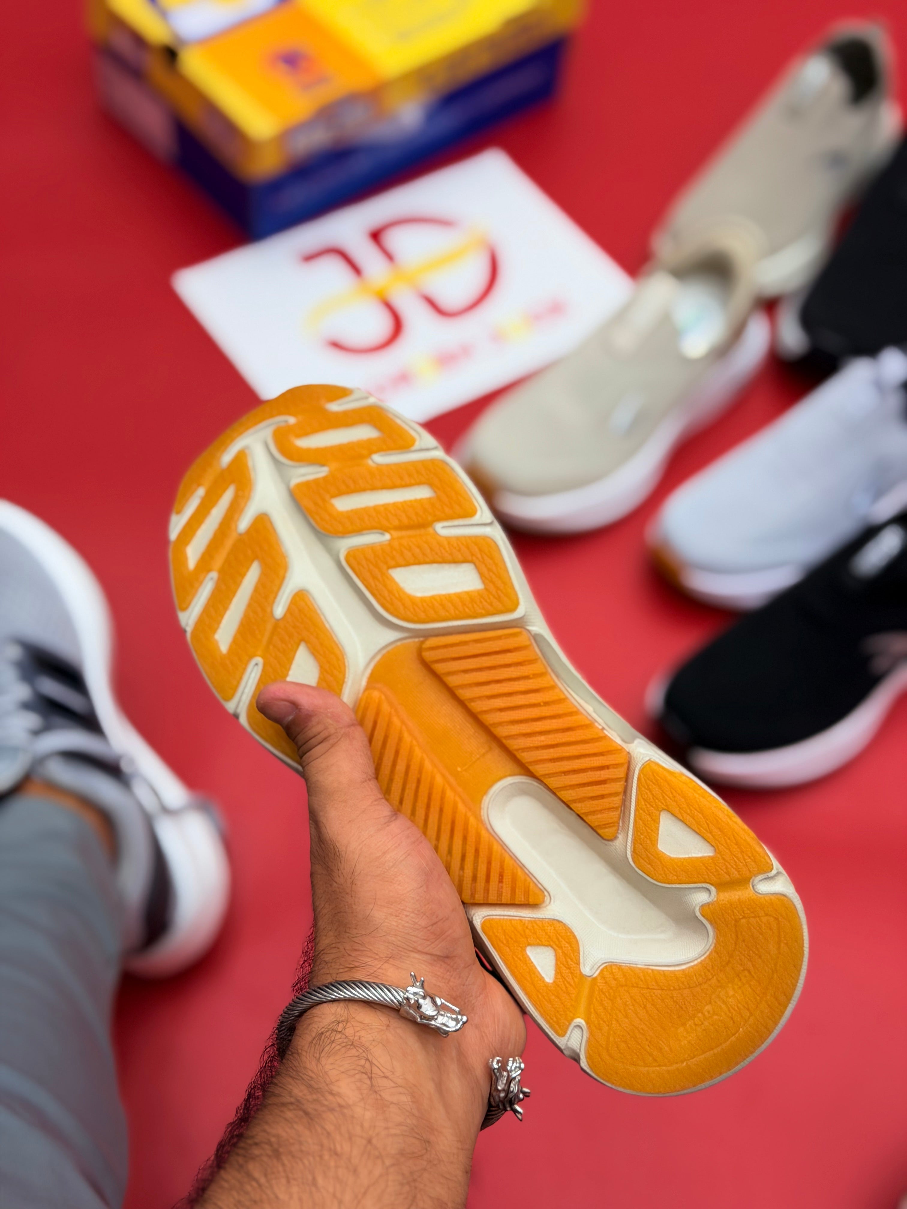 LET'S GO MAX CUSHIONING SLIP-INS - KHAKI