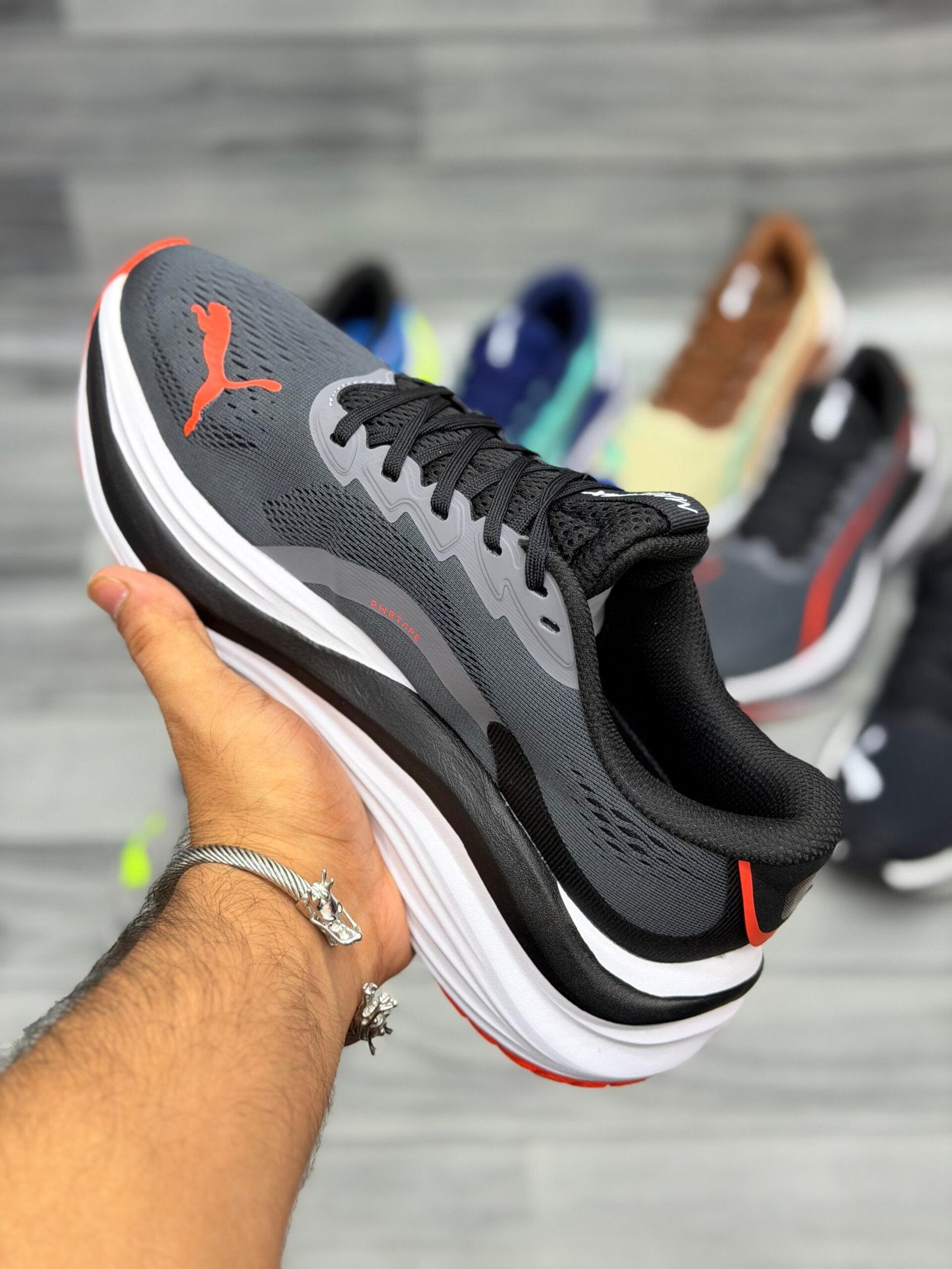 Puma Mag max Nitro Elift Runners - Dark Grey