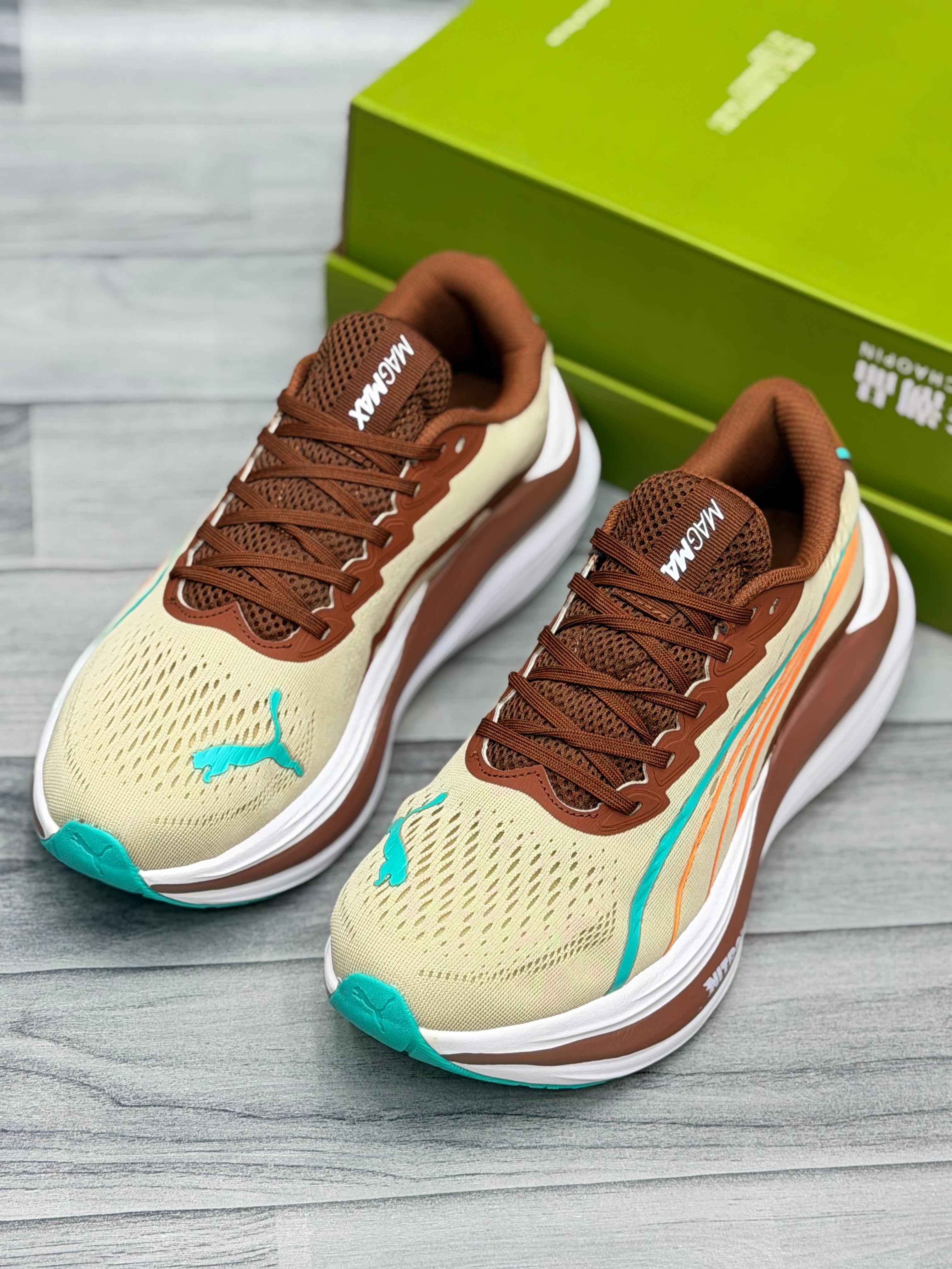 Puma Mag max Nitro Elift Runners - Brown