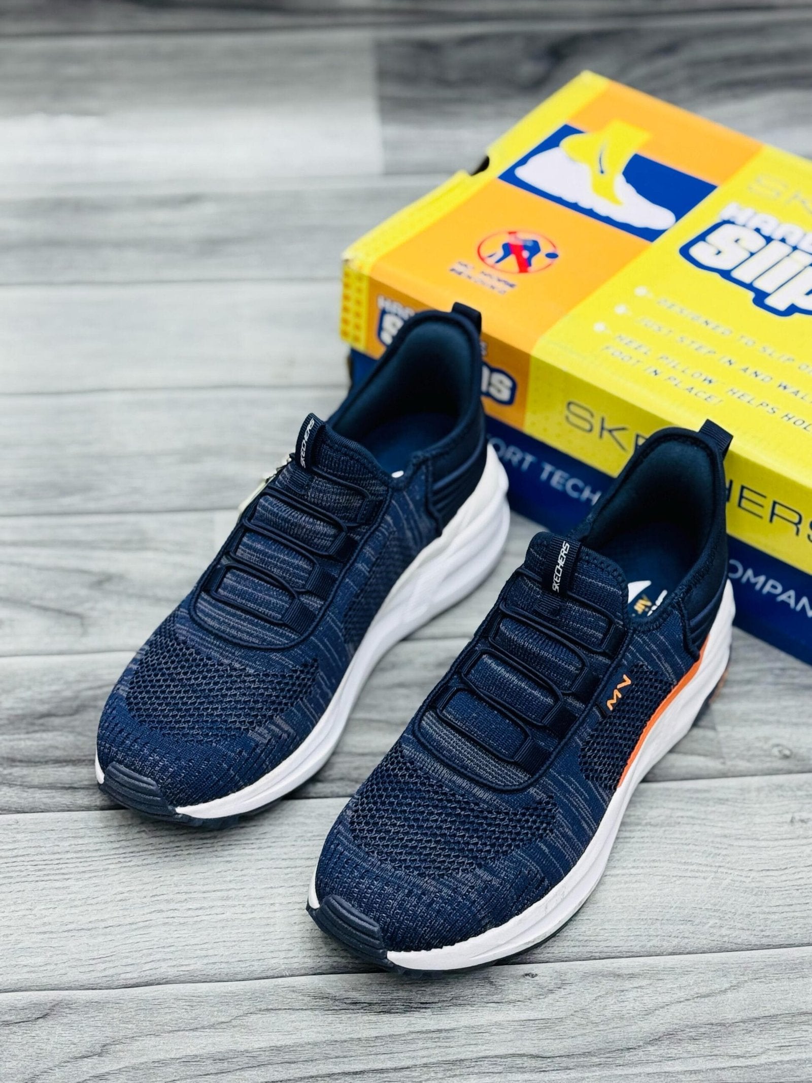 SKECHERS GOOD YEAR FOAM HANDS-FREE BLUE