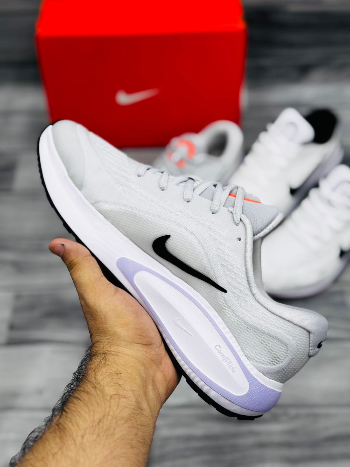 Nike Journey Run Comfi Ride - Smoke Grey