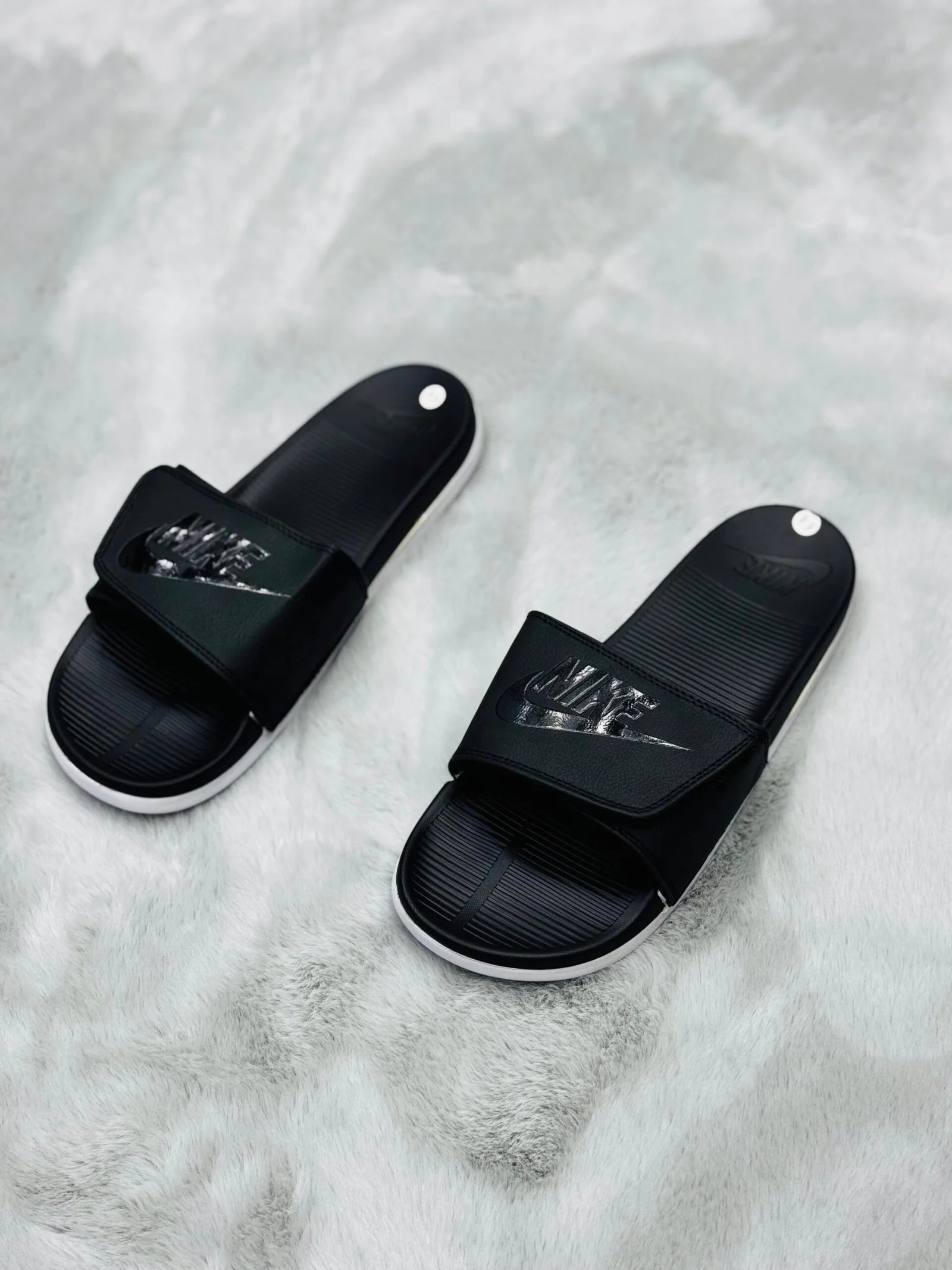 Offcourt Nike Adjustable Slide - Black
