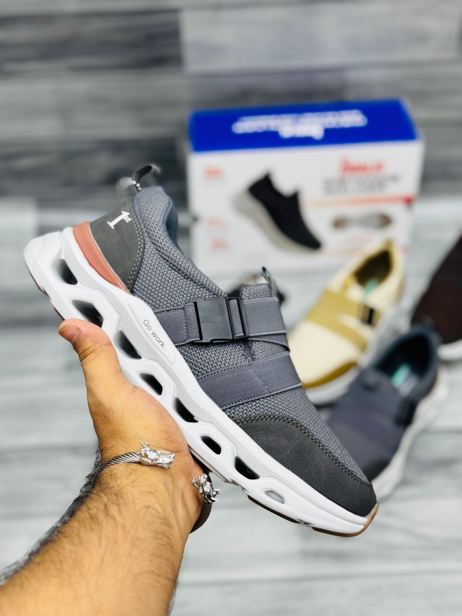 1st Walk Comfort Runner | Grey