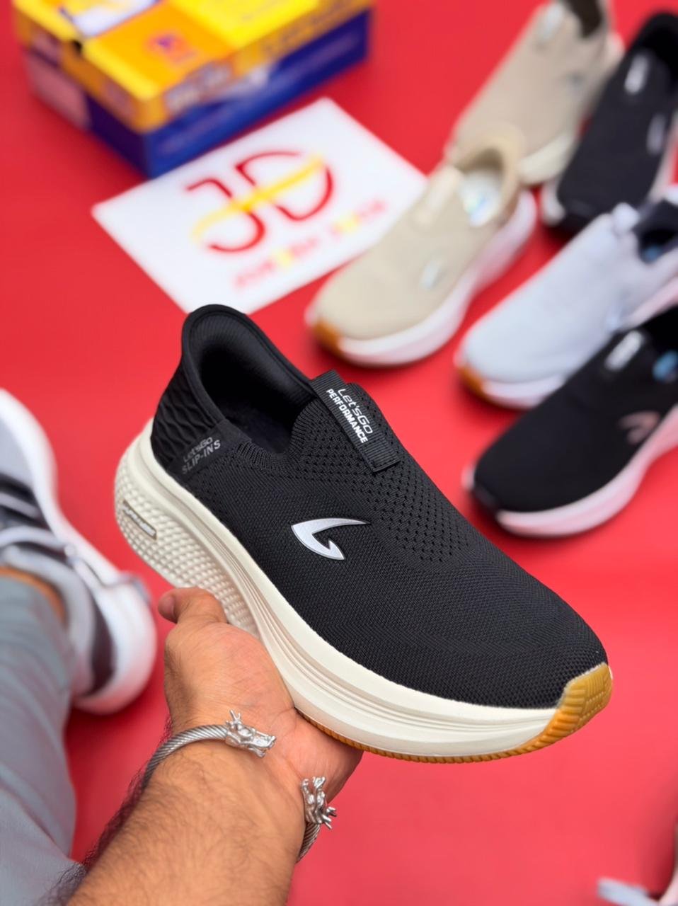 LET'S GO SLIP-INS MEMORY FOAM BLACK