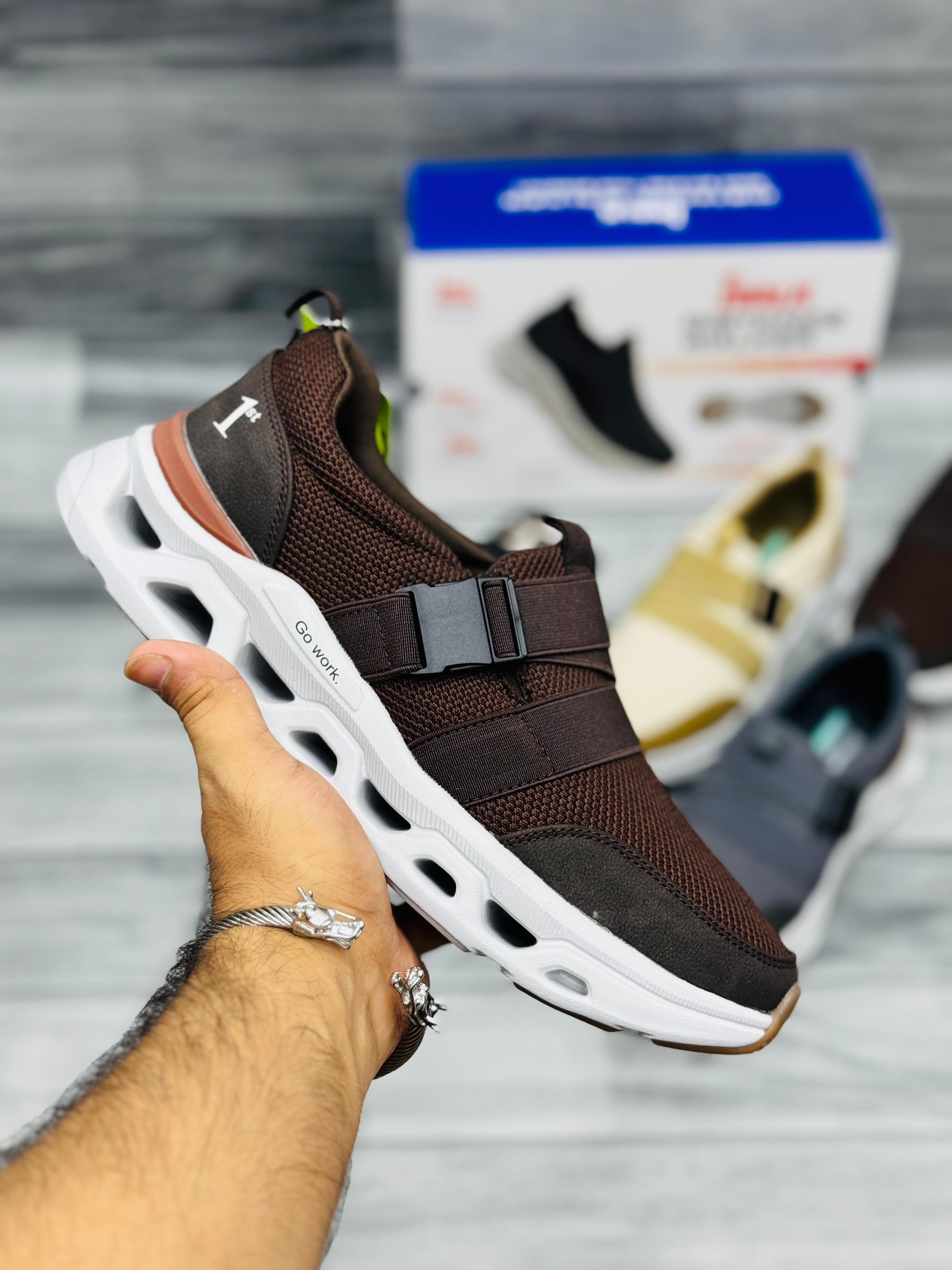 1st Walk Comfort Runner | Brown